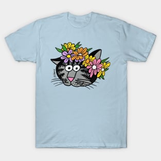 B kliban cat drawing T-Shirt